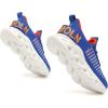 imageGSLMOLN Womens Walking Shoes Mesh Non Slip Gym Sports Casual Fashion SneakersBlueOrange