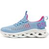 imageGSLMOLN Womens Walking Shoes Mesh Non Slip Gym Sports Casual Fashion SneakersBlueRose