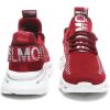 imageGSLMOLN Womens Walking Shoes Mesh Non Slip Gym Sports Casual Fashion SneakersBurgundya