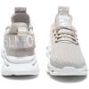 imageGSLMOLN Womens Walking Shoes Mesh Non Slip Gym Sports Casual Fashion SneakersGreyb
