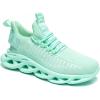 imageGSLMOLN Womens Walking Shoes Mesh Non Slip Gym Sports Casual Fashion SneakersMint Green2