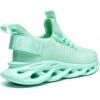 imageGSLMOLN Womens Walking Shoes Mesh Non Slip Gym Sports Casual Fashion SneakersMint Green2