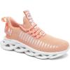 imageGSLMOLN Womens Walking Shoes Mesh Non Slip Gym Sports Casual Fashion SneakersOrangea