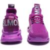 imageGSLMOLN Womens Walking Shoes Mesh Non Slip Gym Sports Casual Fashion SneakersPurple2