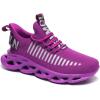 imageGSLMOLN Womens Walking Shoes Mesh Non Slip Gym Sports Casual Fashion SneakersPurple2