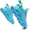 imageGSLMOLN Womens Walking Shoes Mesh Non Slip Gym Sports Casual Fashion SneakersSkyBlue2