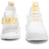 imageGSLMOLN Womens Walking Shoes Mesh Non Slip Gym Sports Casual Fashion SneakersWhite
