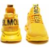 imageGSLMOLN Womens Walking Shoes Mesh Non Slip Gym Sports Casual Fashion SneakersYellow2