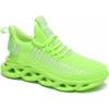 imageGSLMOLN Mens Slip on Breathable Walking Shoes Ultra Lightweight Casual Sport Gym Fashion SneakersFluorescentGreen2