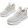 imageGSLMOLN Mens Slip on Breathable Walking Shoes Ultra Lightweight Casual Sport Gym Fashion SneakersGreyb