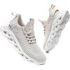 imageGSLMOLN Mens Slip on Breathable Walking Shoes Ultra Lightweight Casual Sport Gym Fashion SneakersGreyb