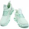 imageGSLMOLN Mens Slip on Breathable Walking Shoes Ultra Lightweight Casual Sport Gym Fashion SneakersMint Green2