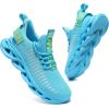 imageGSLMOLN Mens Slip on Breathable Walking Shoes Ultra Lightweight Casual Sport Gym Fashion SneakersSkyBlue2