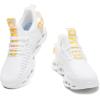 imageGSLMOLN Mens Slip on Breathable Walking Shoes Ultra Lightweight Casual Sport Gym Fashion SneakersWhite2