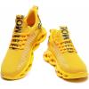 imageGSLMOLN Mens Slip on Breathable Walking Shoes Ultra Lightweight Casual Sport Gym Fashion SneakersYellow2
