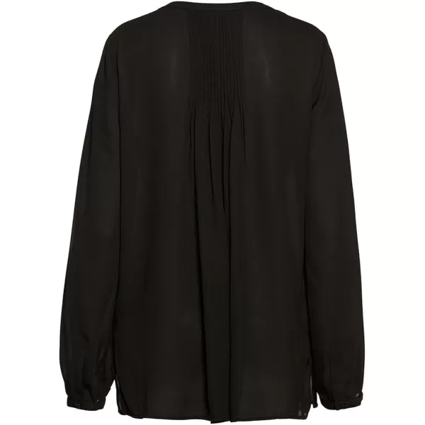 NYDJ Women's 3/4 Sleeve Pintuck Blouse