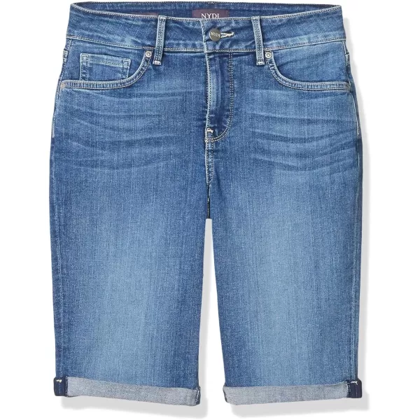 NYDJ Women's Briella Roll Cuff Jean Long Slimming Denim Shorts
