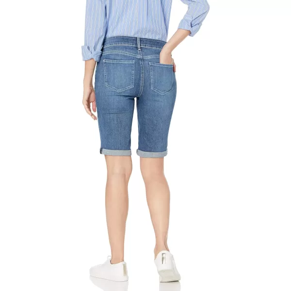 NYDJ Women's Briella Roll Cuff Jean Long Slimming Denim Shorts