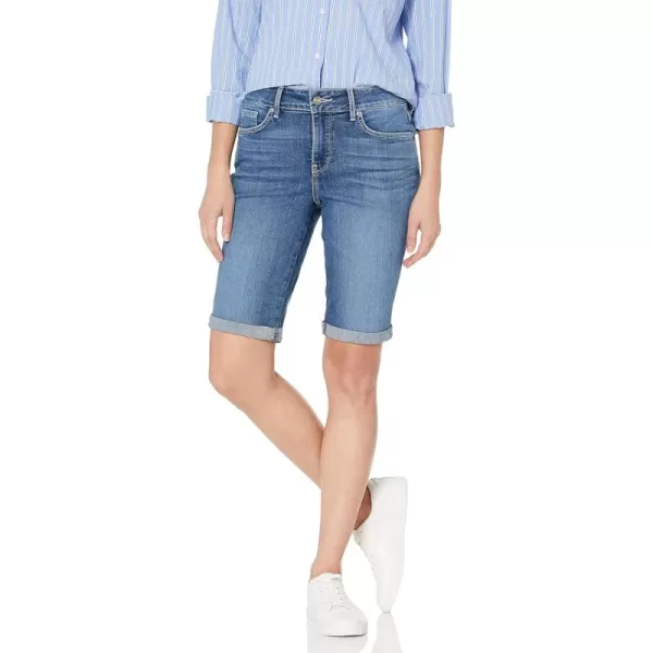 NYDJ Women's Briella Roll Cuff Jean Long Slimming Denim Shorts