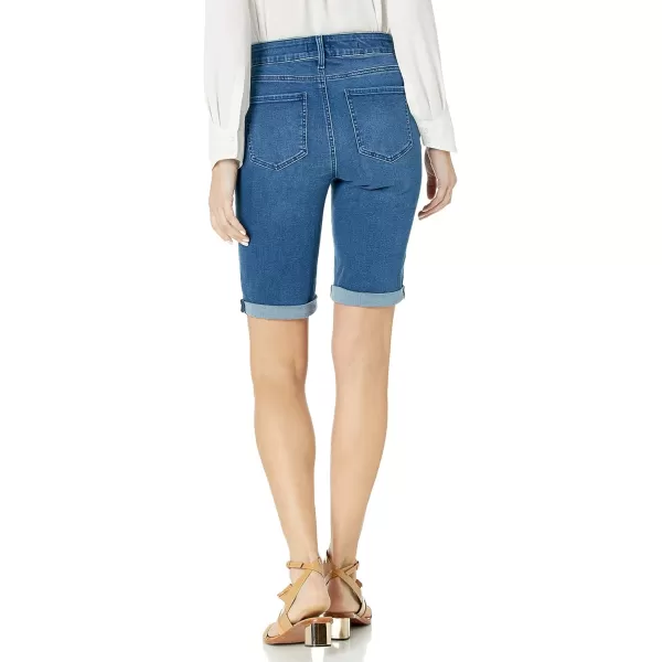 NYDJ Women's Briella Roll Cuff Jean Long Slimming Denim Shorts