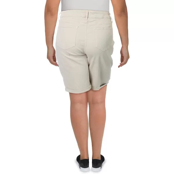 NYDJ Women's Briella Roll Cuff Jean Long Slimming Denim Shorts