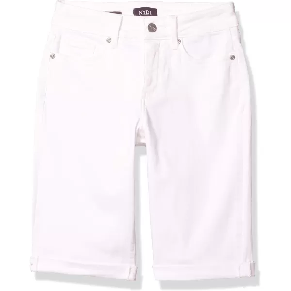 NYDJ Women's Briella Roll Cuff Jean Long Slimming Denim Shorts