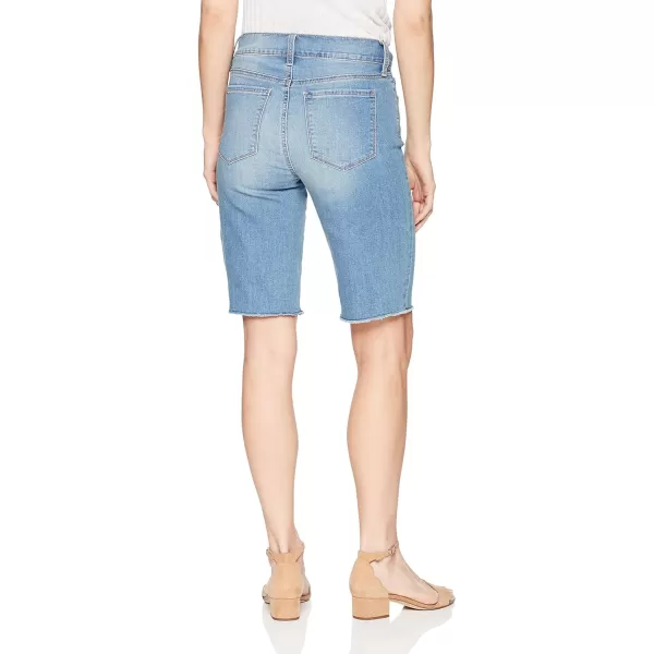 NYDJ Women's Briella Short with Fray Hem in Cool Embrace Denim