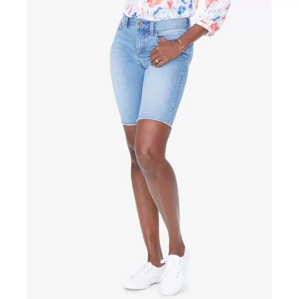 NYDJ Women's Briella Short with Fray Hem in Cool Embrace Denim