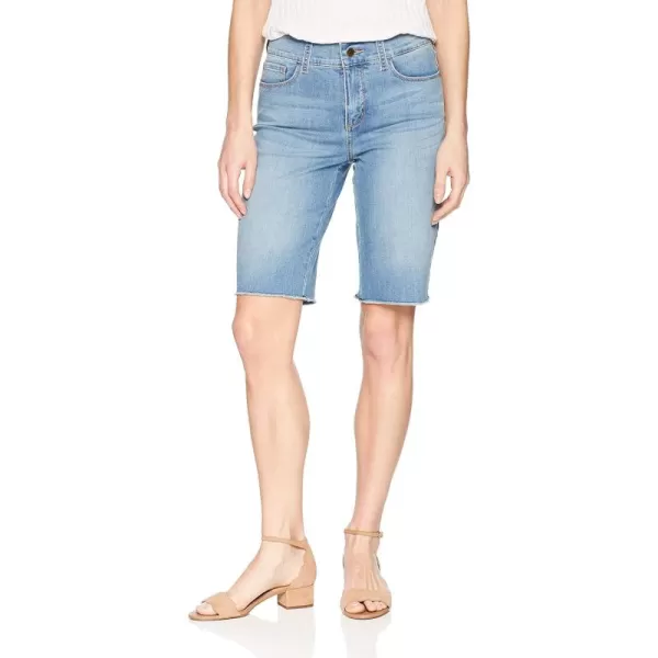 NYDJ Women's Briella Short with Fray Hem in Cool Embrace Denim