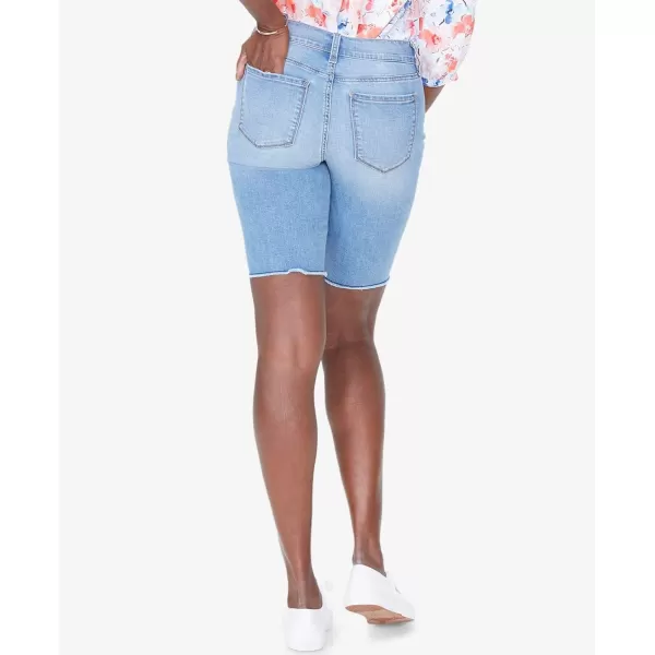 NYDJ Women's Briella Short with Fray Hem in Cool Embrace Denim