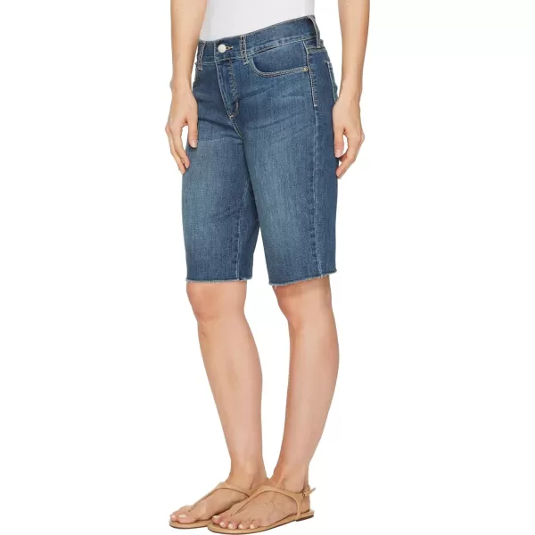NYDJ Women's Briella Short with Fray Hem in Cool Embrace Denim
