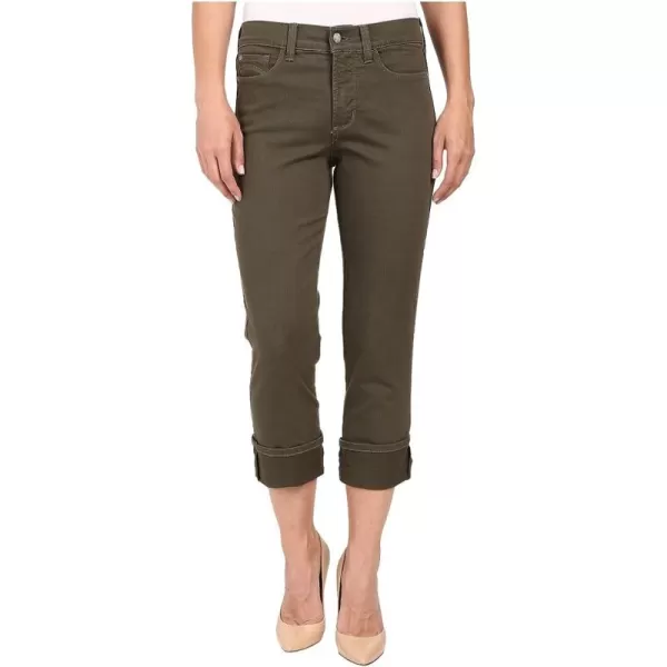 NYDJ Women's Dayla Wide Cuff Capri Jeans