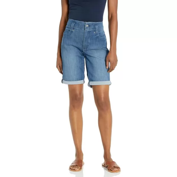 NYDJ Women's High Rise Short with Binding Detail