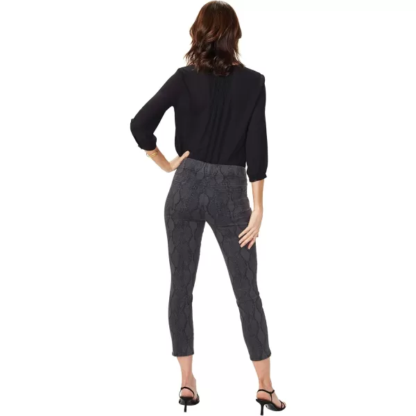 NYDJ Women's Misses Skinny Ankle Pull-on Jeans in Sateen with Slit