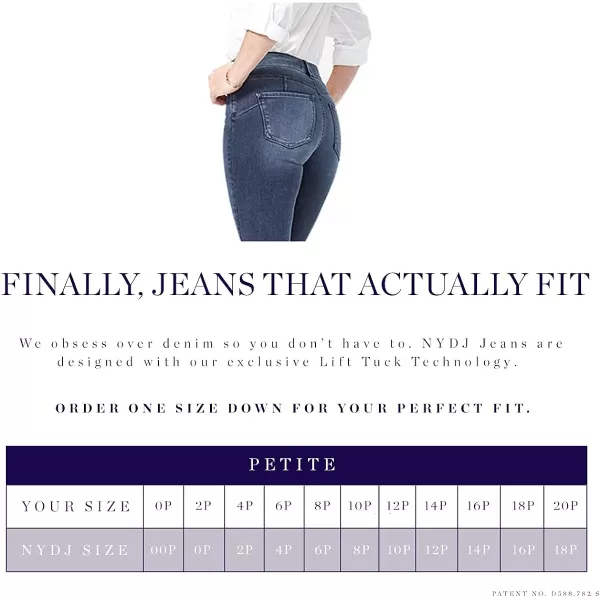 NYDJ Women's Petite Sheri Slim Jeans | Slimming &amp; Flattering Fit