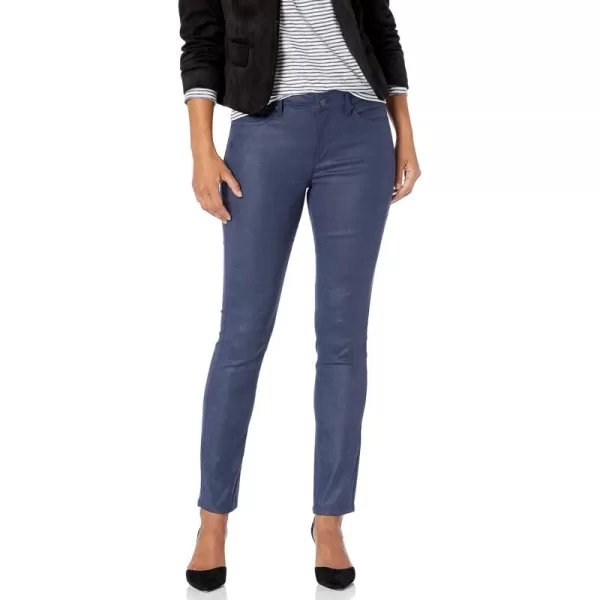 NYDJ Women's Petite Size Alina Skinny Faux Suede Jeans