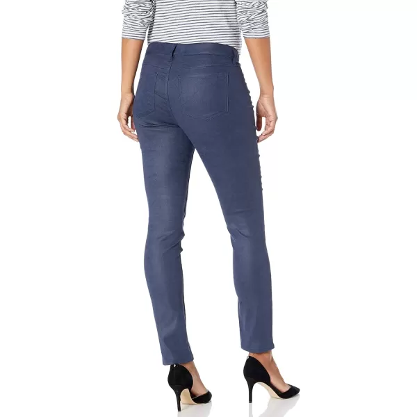 NYDJ Women's Petite Size Alina Skinny Faux Suede Jeans