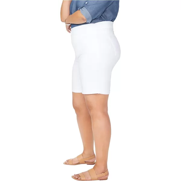 NYDJ Women's Plus Size 9 Inch Pull-on Shorts