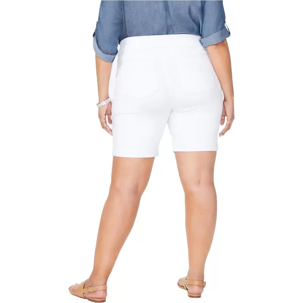 NYDJ Women's Plus Size 9 Inch Pull-on Shorts