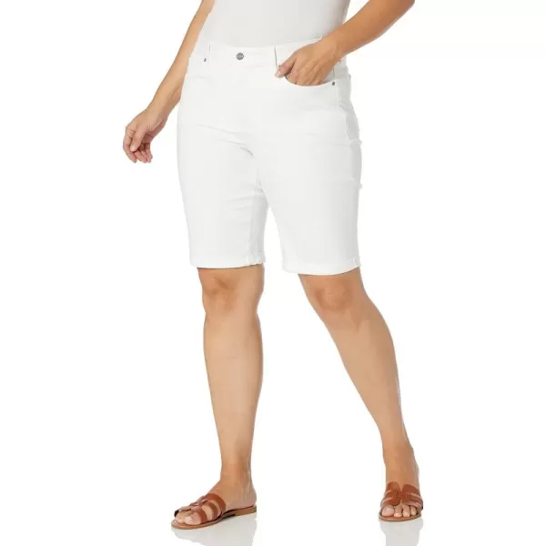 NYDJ Women's Plus Size Briella Jean Shorts with Roll Cuffs | Slimming &amp; Flattering Fit