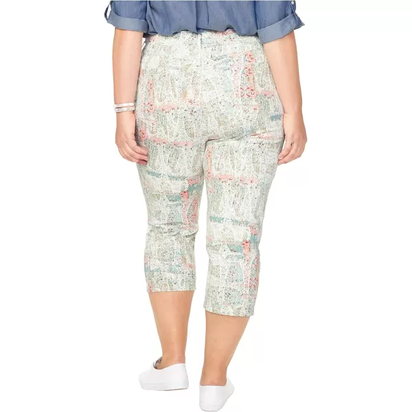 NYDJ Women's Plus Size Marilyn Straight Crop Jeans