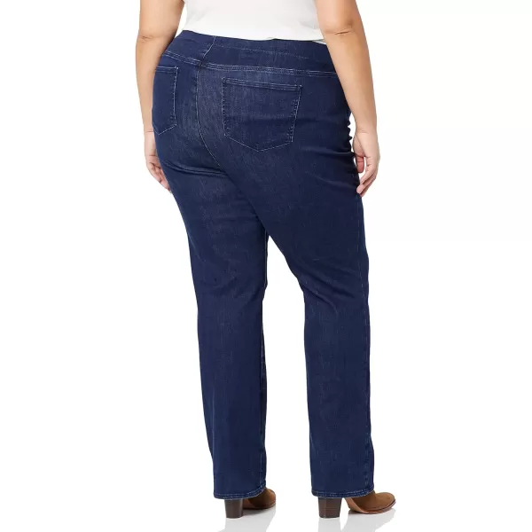 NYDJ Women's Plus Size Marilyn Straight Pull-on Jeans