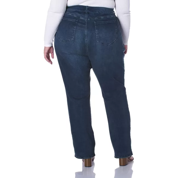NYDJ Women's Plus Size&nbsp;Marilyn Straight&nbsp;Crop&nbsp;Jean