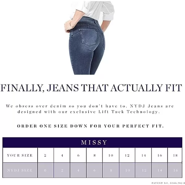 NYDJ Women's Pull-On Marilyn Straight Jeans | Slimming &amp; Flattering Fit