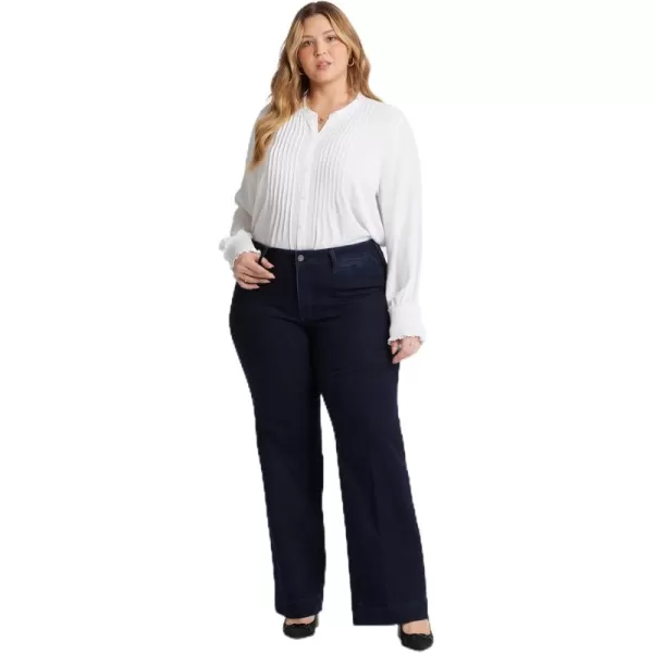 NYDJ Women's Plus Size Teresa Trouser Jeans | Slimming &amp; Flattering Fit