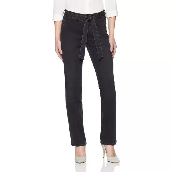 NYDJ Women's Petite Size Marilyn Straight with Trouser Detail