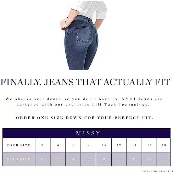 NYDJ Women's Teresa Trouser Jeans in Premium Denim