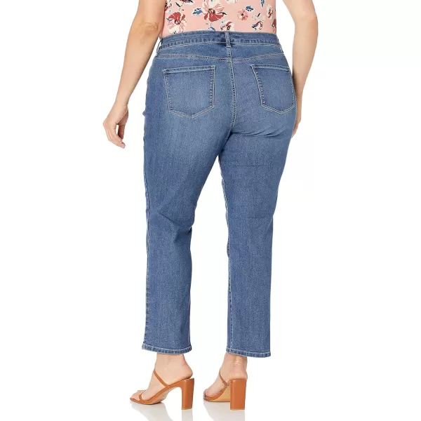 NYDJ Women's Plus Size Marilyn Straight Ankle Jeans | Slimming &amp; Flattering Fit