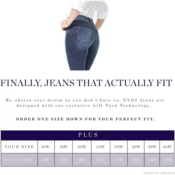 NYDJ Women's Plus Size Ami Skinny Legging Jeans