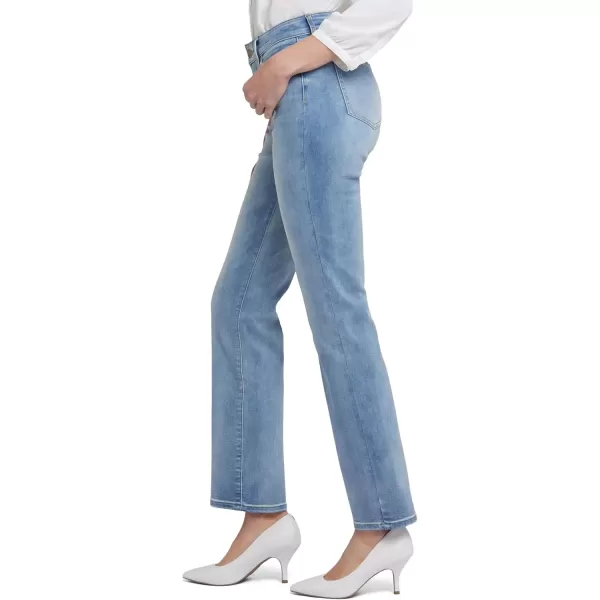 imageNYDJ Womens Marilyn Straight Denim JeanBiscayne